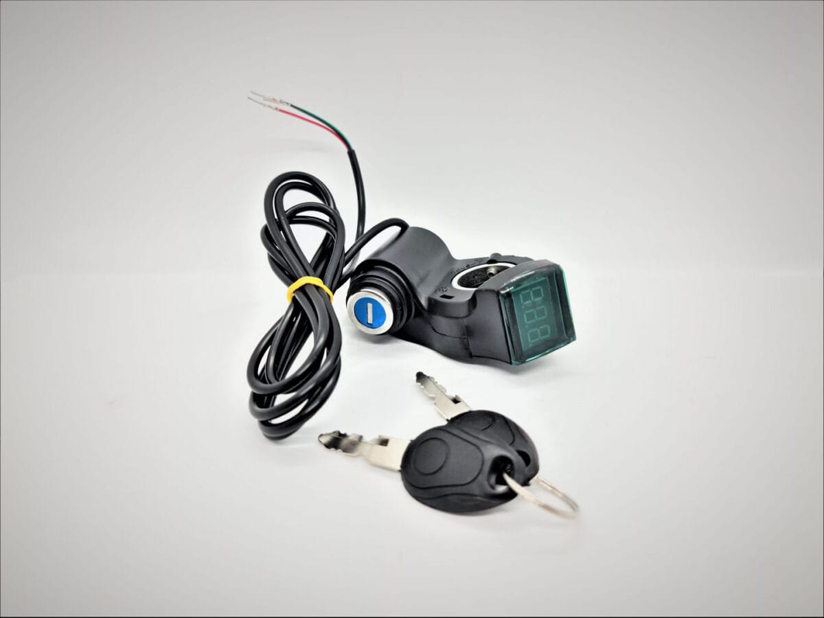 Power Ignition Key with Voltmeter