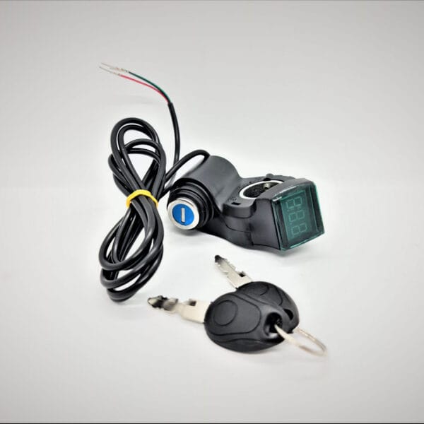 Power Ignition Key with Voltmeter