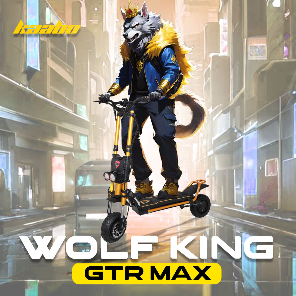 Kaabo Wolf King GTR Max - Jerung Wheels
